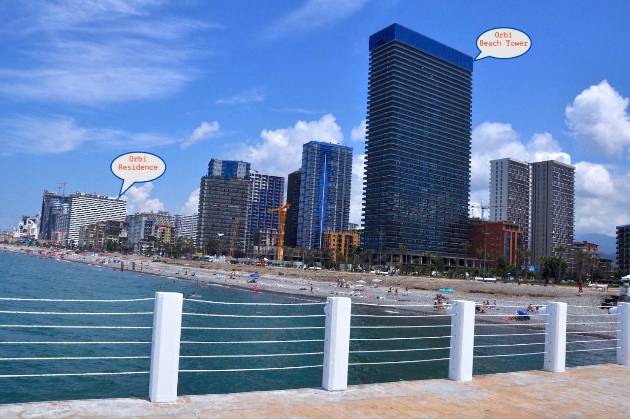 Orbi Beach Tower バトゥーミ エクステリア 写真
